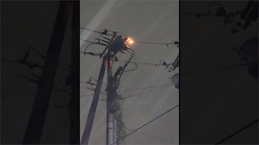 疑鳥類築巢+大雨釀電塔短路　基隆3區停電已全數復電