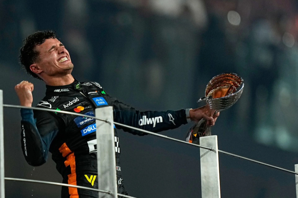 F1新王登基!諾里斯「2分之差」終結紅牛王朝 在麥拉倫7年終於封王