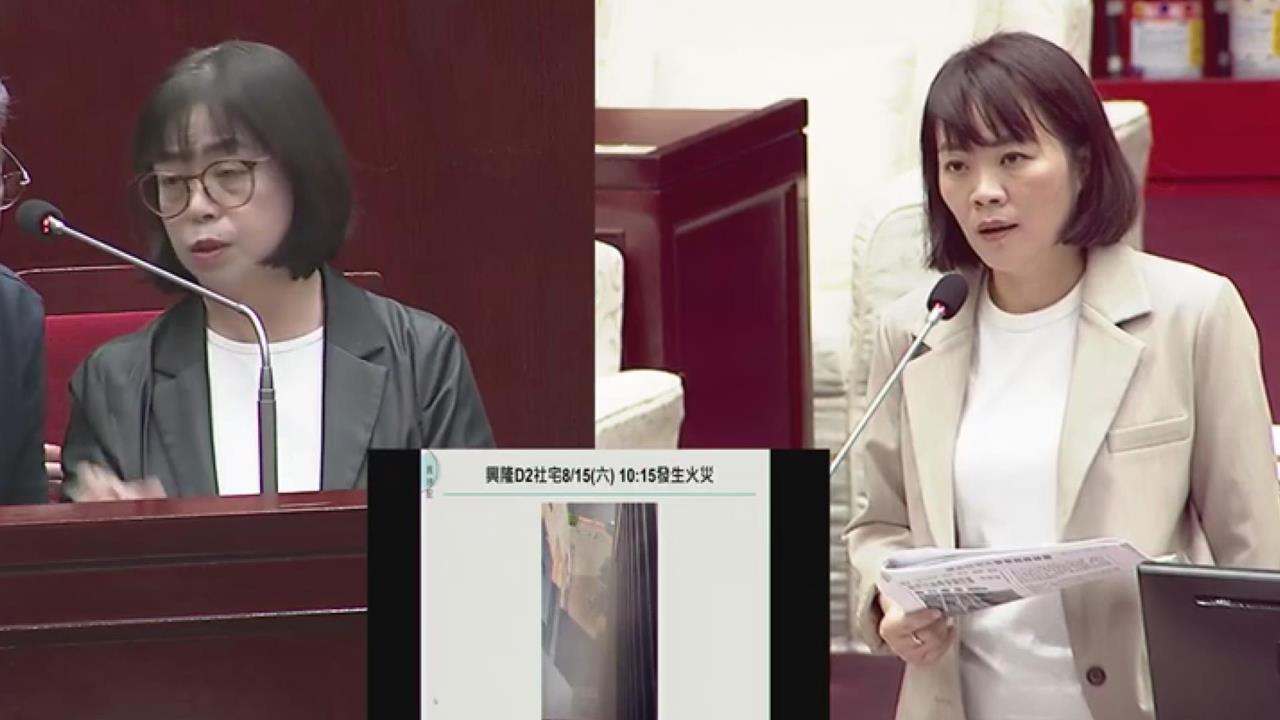興隆社宅火警警報竟沒響　簡舒培砲轟蔣市府：草菅人命