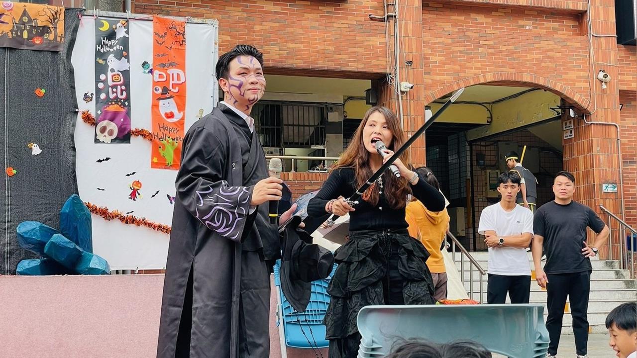 20年老校角落變魔法廣場!呂家愷推動「2校共享空地」 化身獵魔女團華麗登場