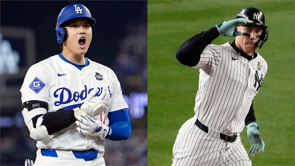 MLB(影)/百大球星出爐!大谷翔平榮登榜首 洋基「法官」緊追在後