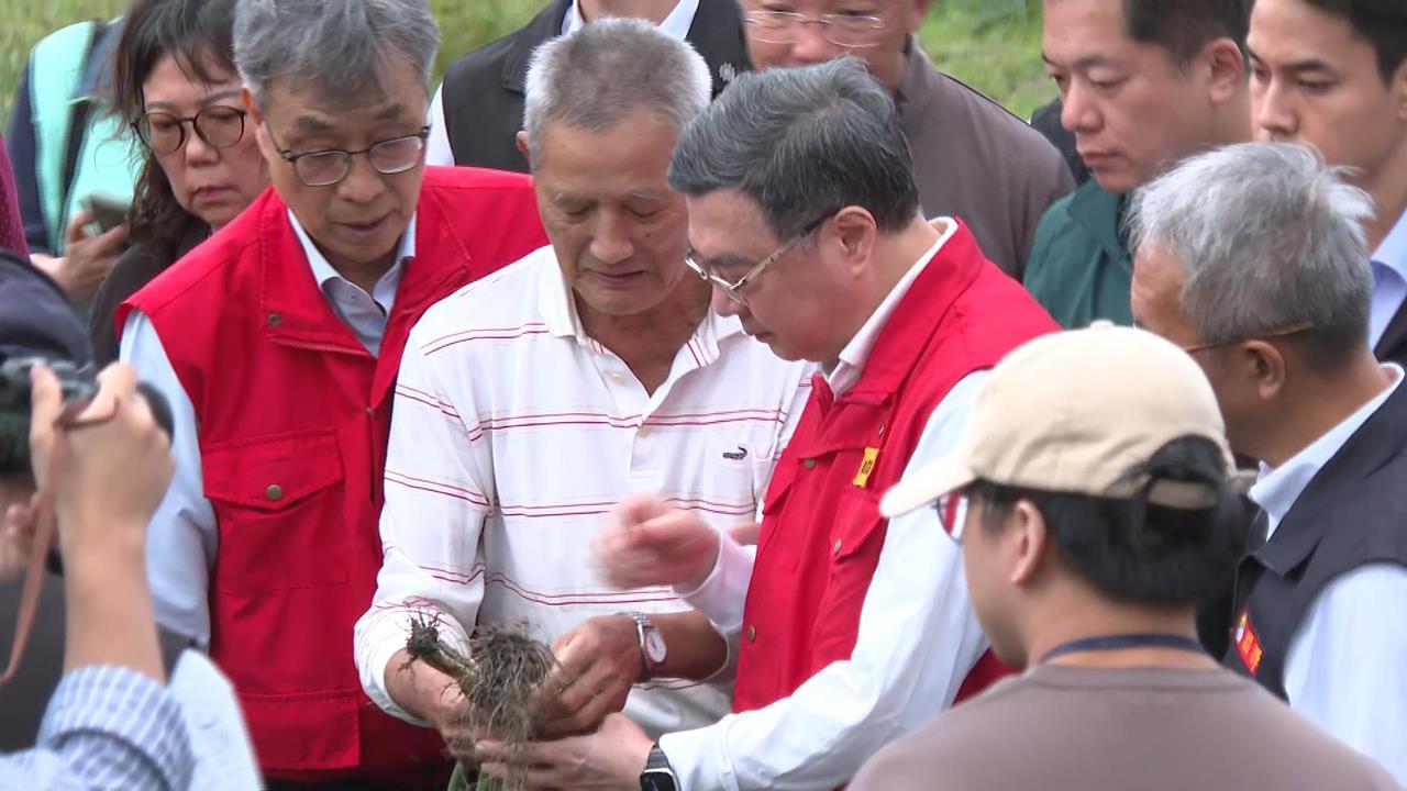3日累積雨量破千釀災 卓榮泰赴宜蘭災區勘災