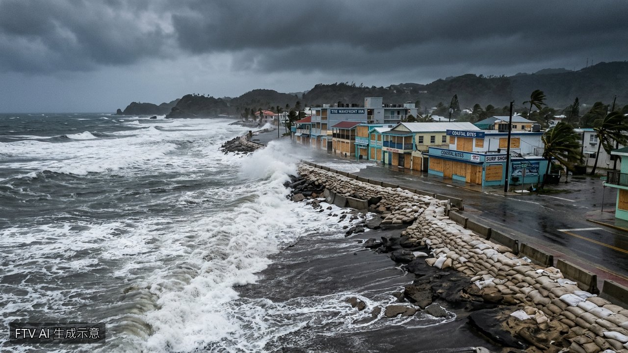 4級颶風西蒙逼近墨西哥西部　多地發布紅色警戒急撤百人
