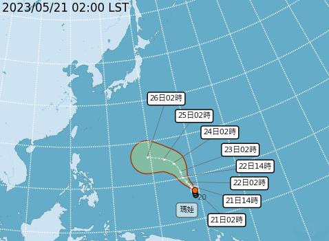 快新聞／今各地多雲到晴「高溫上看32度」　輕颱瑪娃最新路徑曝光！