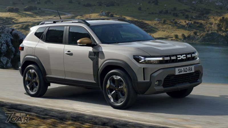 增進粗曠風格、科技配備上身  全新第三代 Dacia Duster 登場