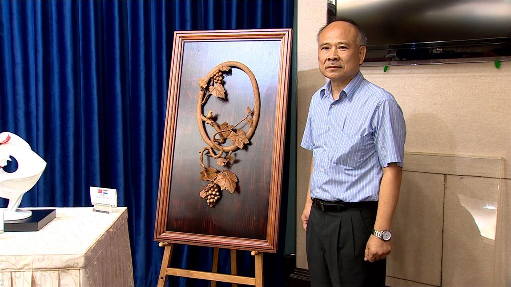 總統出訪禮亮相 瓷器、木雕、漆器滿滿台灣味