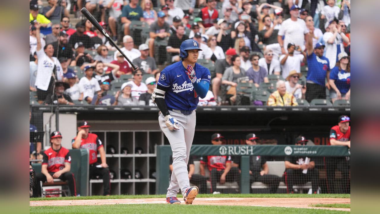 MLB(影)/大谷翔平熄火中斷連6場敲安紀錄!白襪單局灌6分道奇遭逆轉吞敗