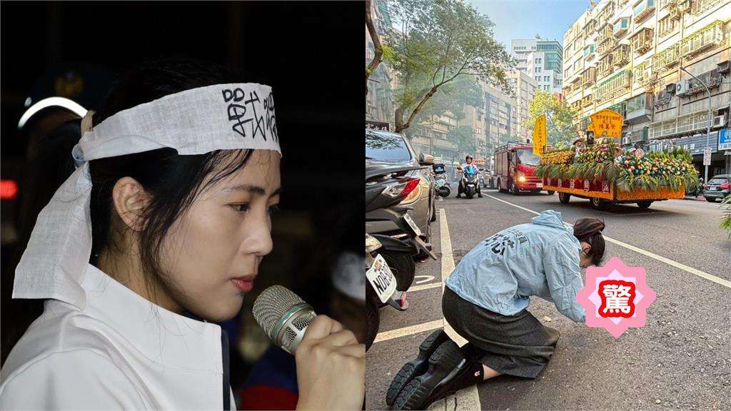 曾喊佛擋殺佛…徐巧芯拿香跪拜媽祖「香火竟滅了?」圖片放大網嚇傻 本人回應了