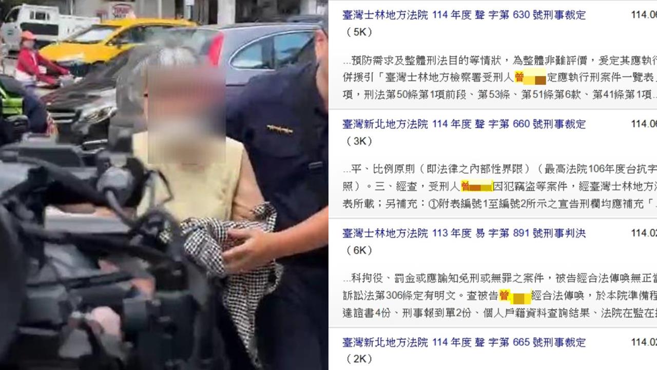 北捷被踹阿嬤前科累累！遭起底是「法院常客」22年前騷擾台大教授下場曝