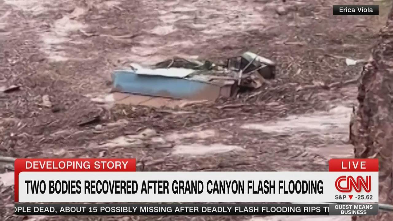 美國大峽谷暴洪致2死15人失蹤　暴雨再襲打亂搜救進度