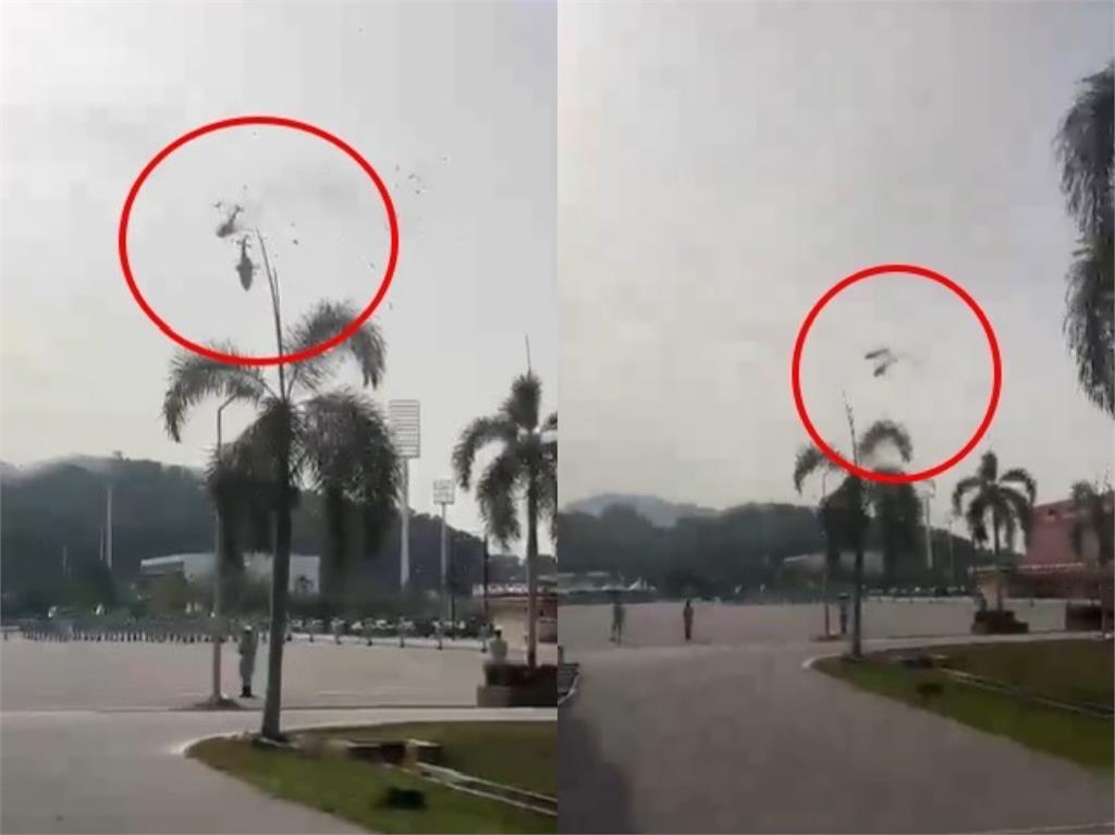 快新聞／馬來西亞海軍2<em>直升機</em>「起飛後相撞墜毀」　機上10人全罹難
