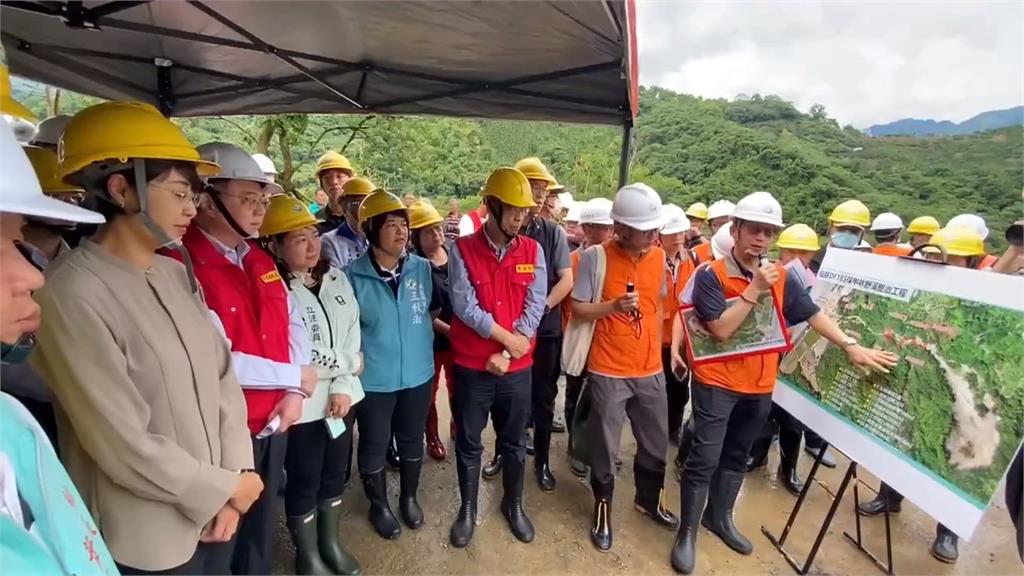 颱風重創中南部　卓榮泰南投視察災況農損