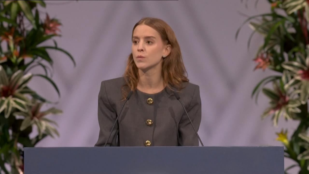 諾貝爾和平獎頒獎典禮登場 馬查多無法出席 女兒代領獎