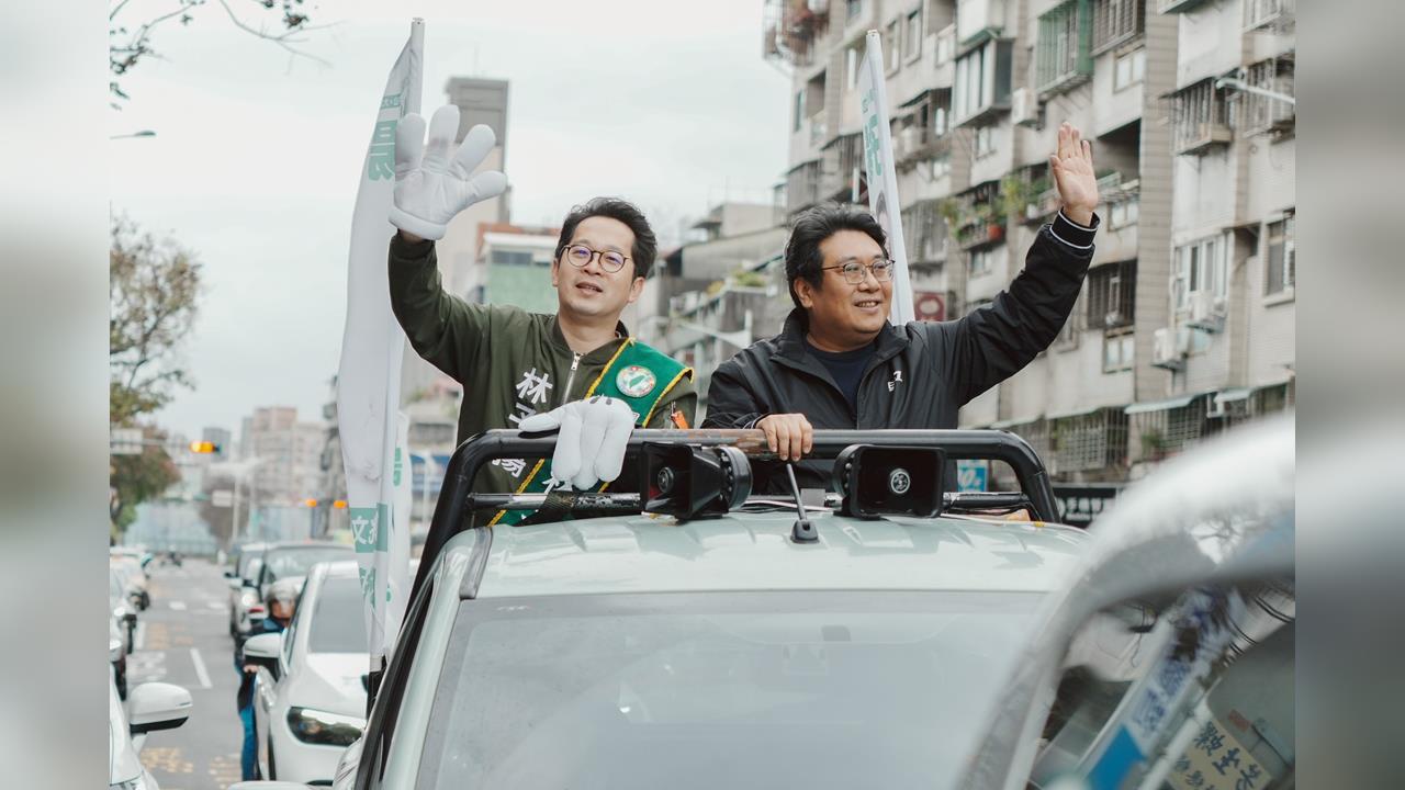 民調前夕衝刺！黃向羣陪同車掃北大同　林子揚：一步一腳印爭取市民認同