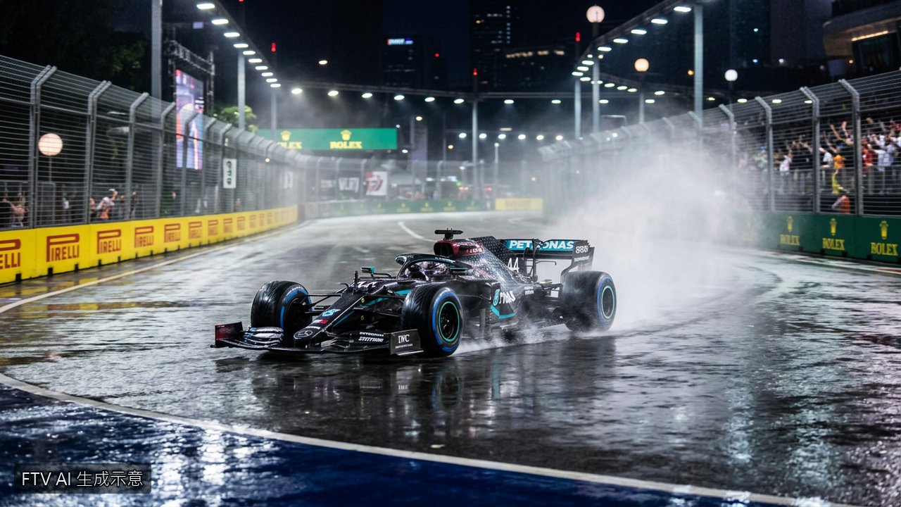 F1新加坡衝刺賽混亂開打　Verstappen頂住壓力奪冠