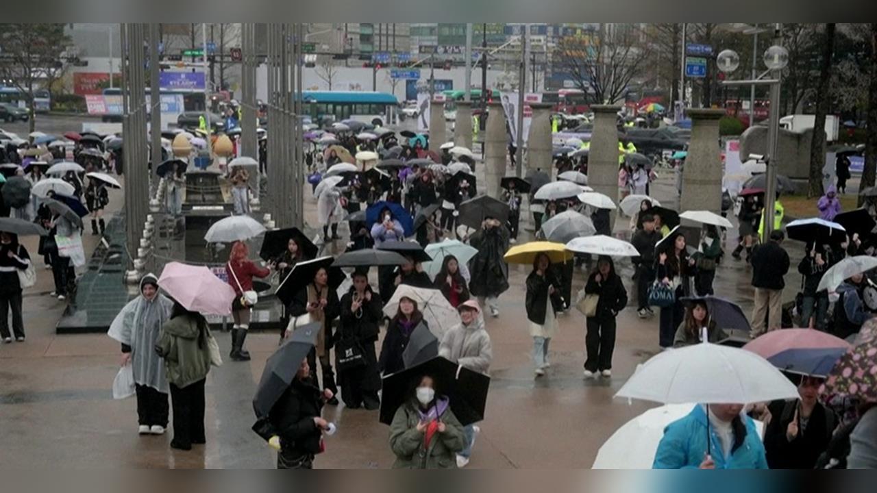 南韓梅雨季高溫破33.2度！　緊盯強颱巴威.首都圈先防洪