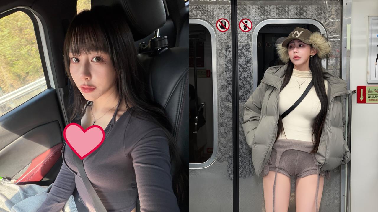 梓梓辣穿U領「深溝炸出雪球」！上帝視角「6秒晃片」曝光…1.3萬人嗨喊：太犯規