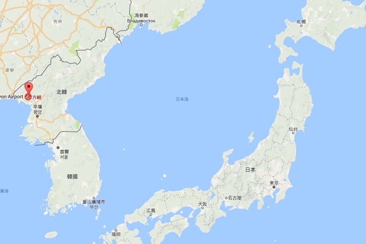 對美日韓示威？ 北朝鮮飛彈疑落入日本海域