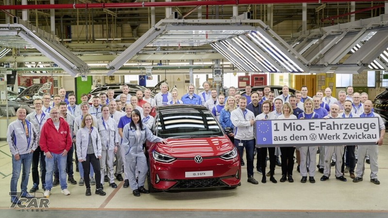 德製電動車　Volkswagen Zwickau 工廠達成生產 100 萬輛電動車