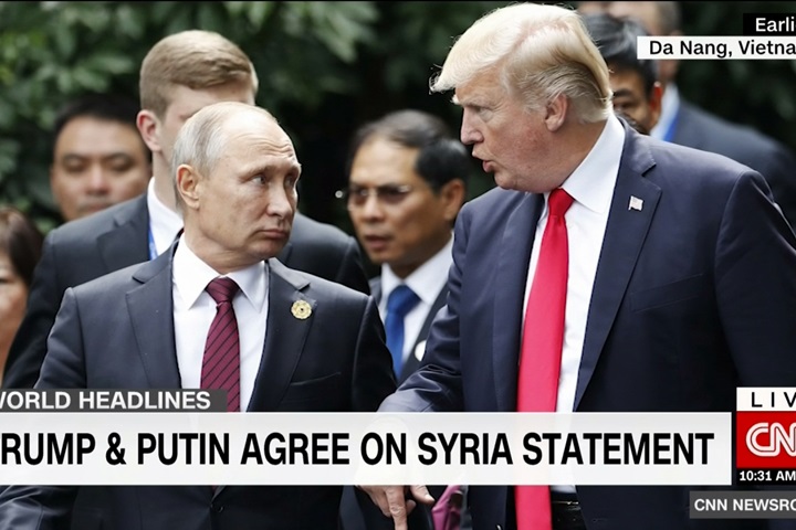 美俄領導人共識 政治解決敘利亞問題