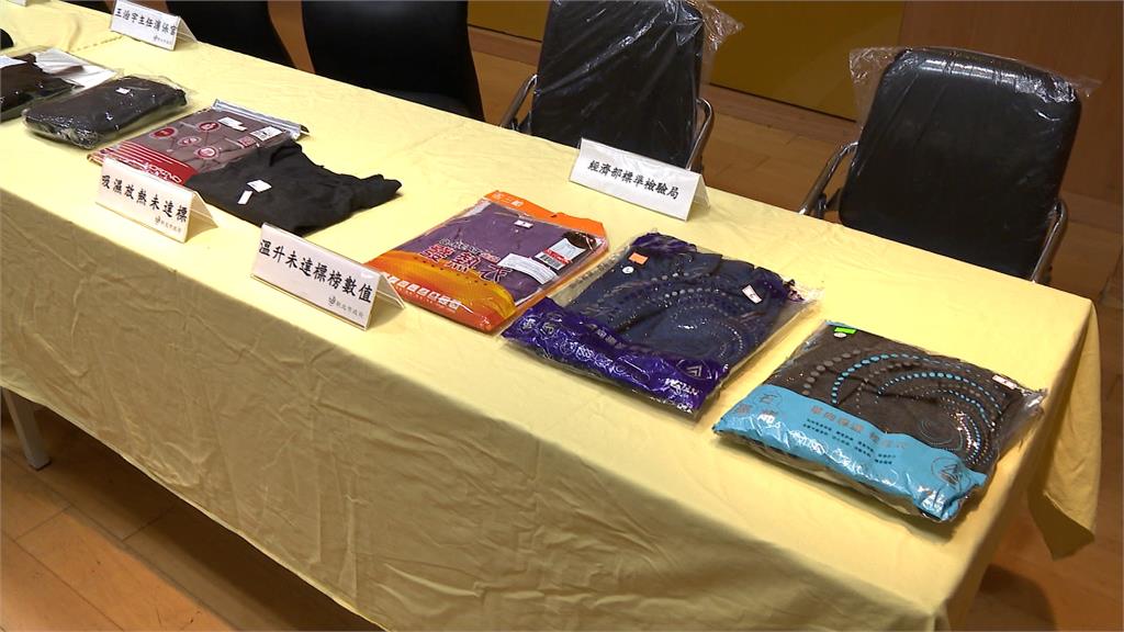 發熱衣不熱！新北消保官抽查12款　僅1款合格！要求下架改正