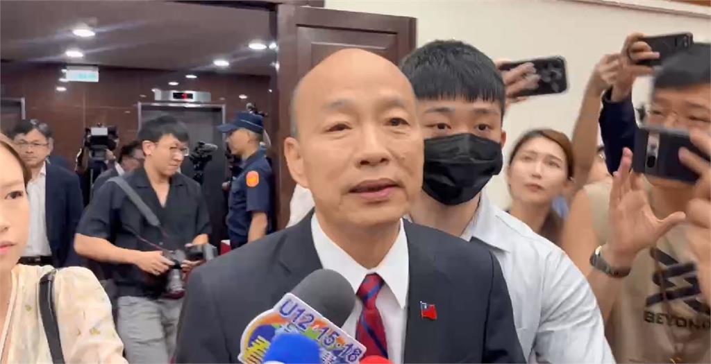 快新聞/發文悼彭妻!悲嘆無罪推定遭破壞 韓國瑜現身立院反應曝