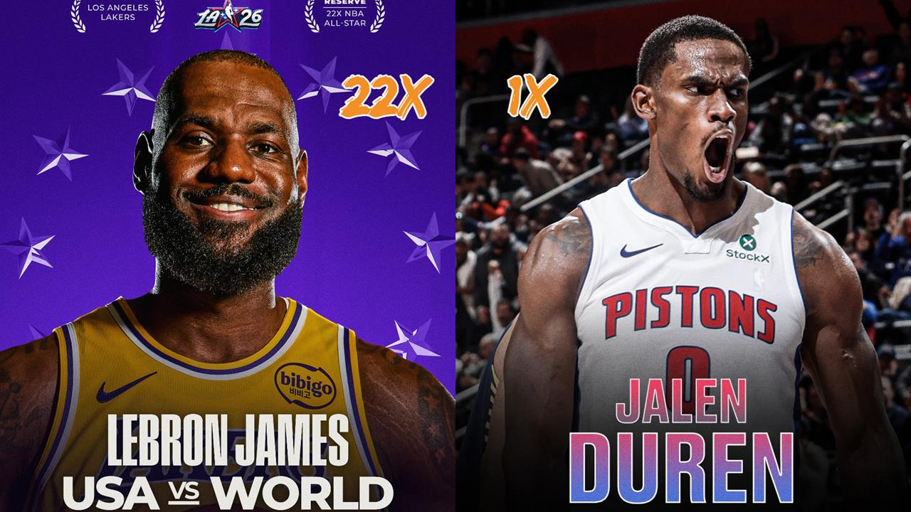 NBA(影)/全明星名單看這!詹皇連22年參戰創紀錄 活塞中鋒首入選今年才22歲