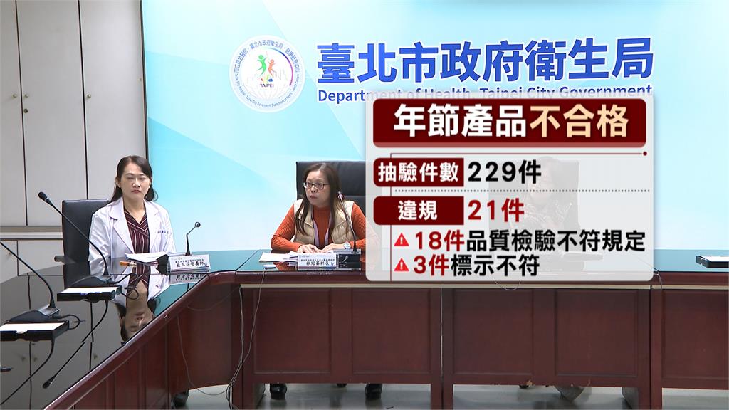 北市抽驗春節食品21件不合格　竹笙、巴西蘑菇重金屬超標