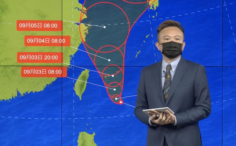 快新聞／軒嵐諾變中颱發布海警！ 「暴風圈進入巴士海峽」今明風雨最大