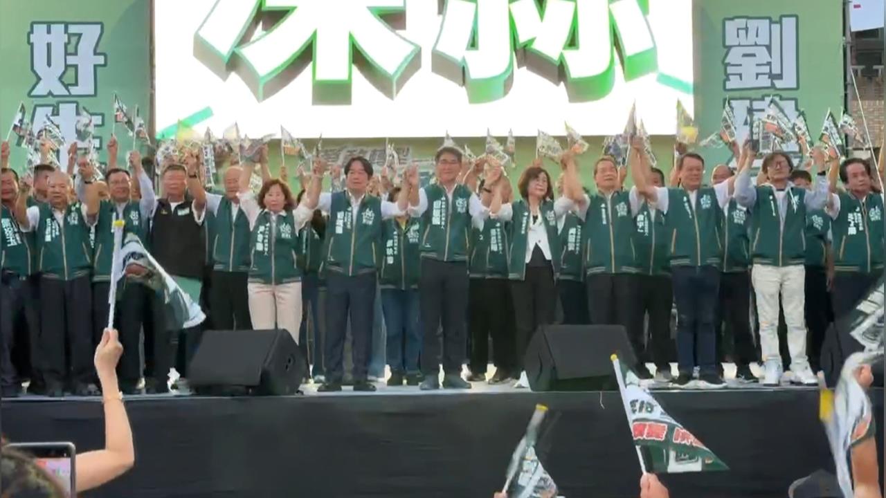 拚雲林縣! 劉建國競總成立 賴總統到場.民進黨大團結