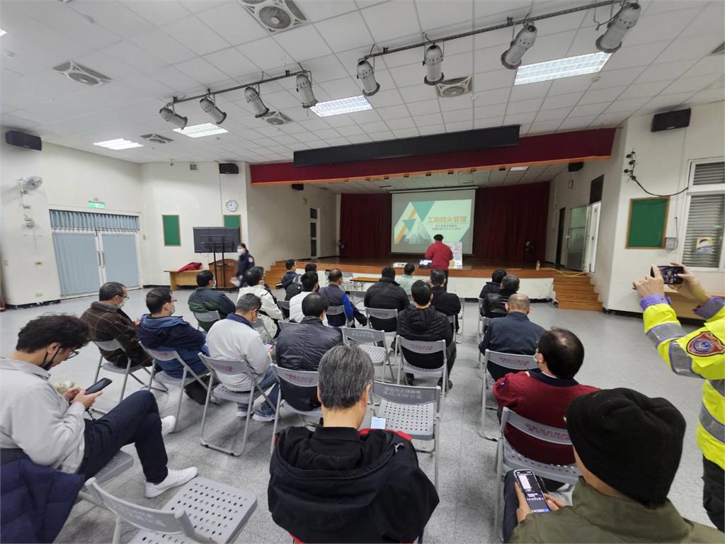 桃消內壢分隊舉辦講習　強化中壢工業區防災應變