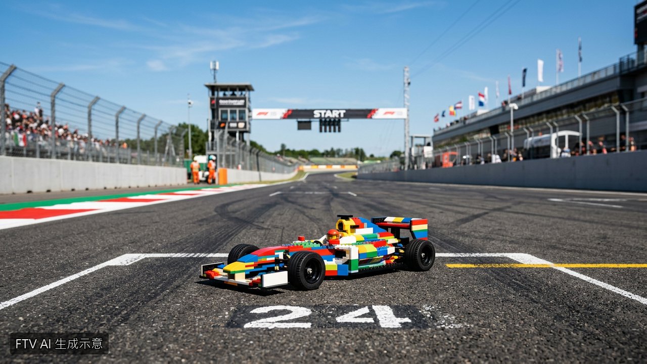 F1英國站超萌亮點！車手將開「2.8萬塊樂高車」繞場