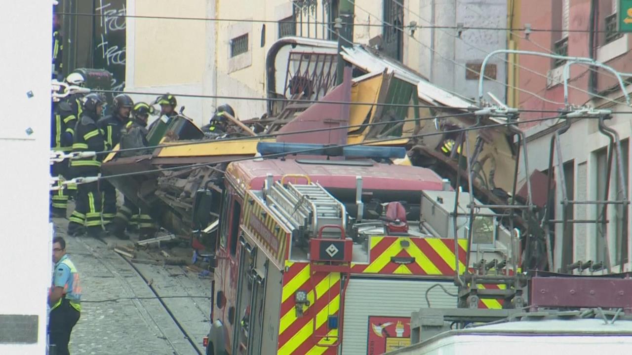 葡萄牙百年纜車「榮耀升降機」出軌　至少15死18傷　全國哀悼3天