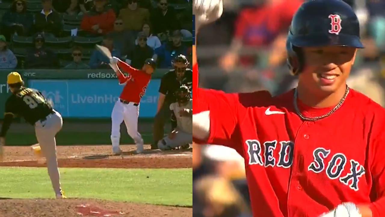 MLB(影)／首安！打點！得分！鄭宗哲紅襪春訓絕好調　「驚人攻擊指數」關鍵原因曝