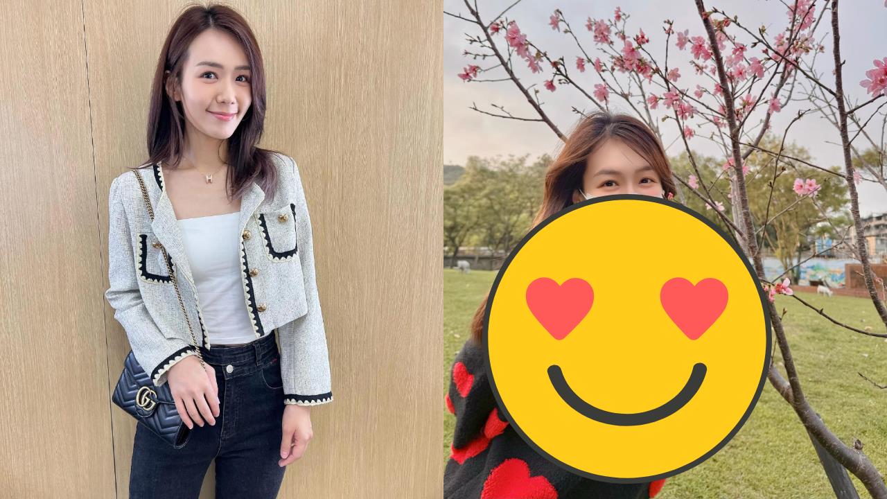 「口罩正妹」挺孕肚拍櫻花！竟是「台8女神李又汝」私下近況網讚：美到不行