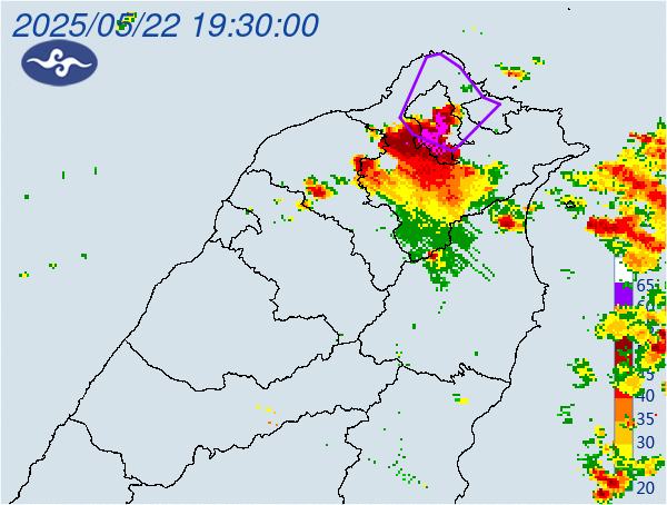 快新聞／雷雨交加　北部地區慎防9級以上強陣風、冰雹