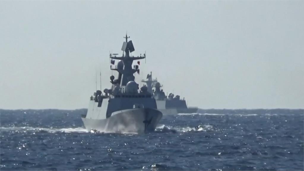 快新聞／繞日本列島一圈！中俄10軍艦越津輕再通過大隅海峽　日防衛省：極特異行動