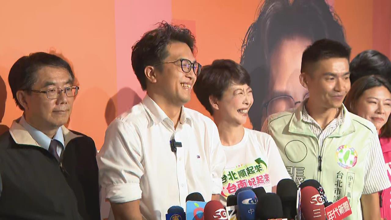 快新聞／黃偉哲、陳亭妃力挺沈伯洋！三人為台南美食「大和解」