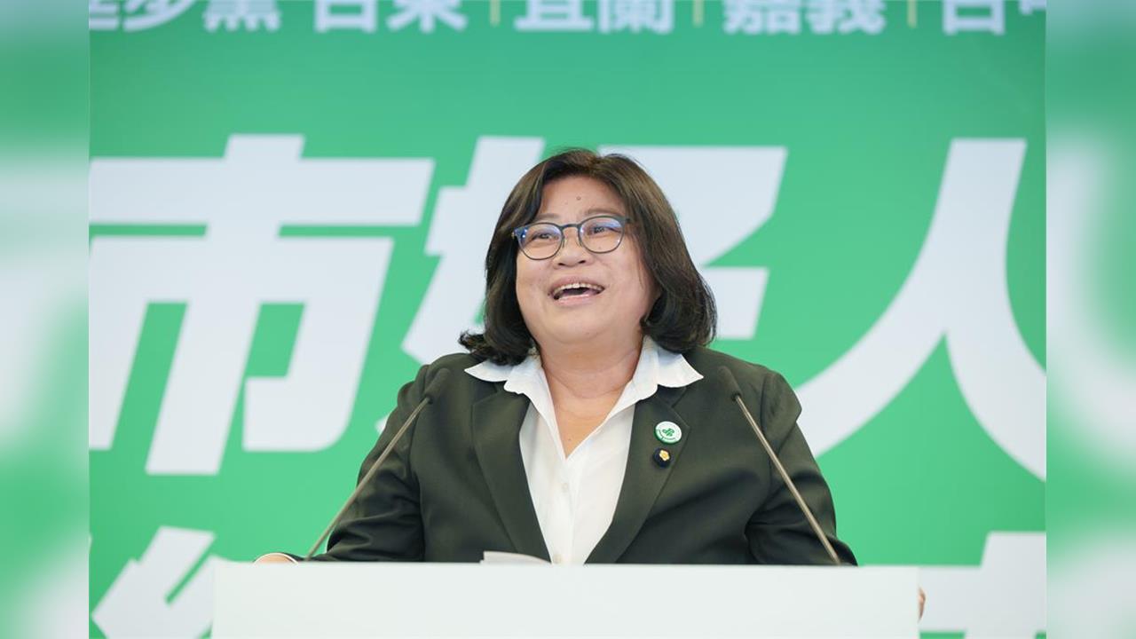 快新聞/張啓楷代表藍白競選嘉義市長 王美惠發聲了