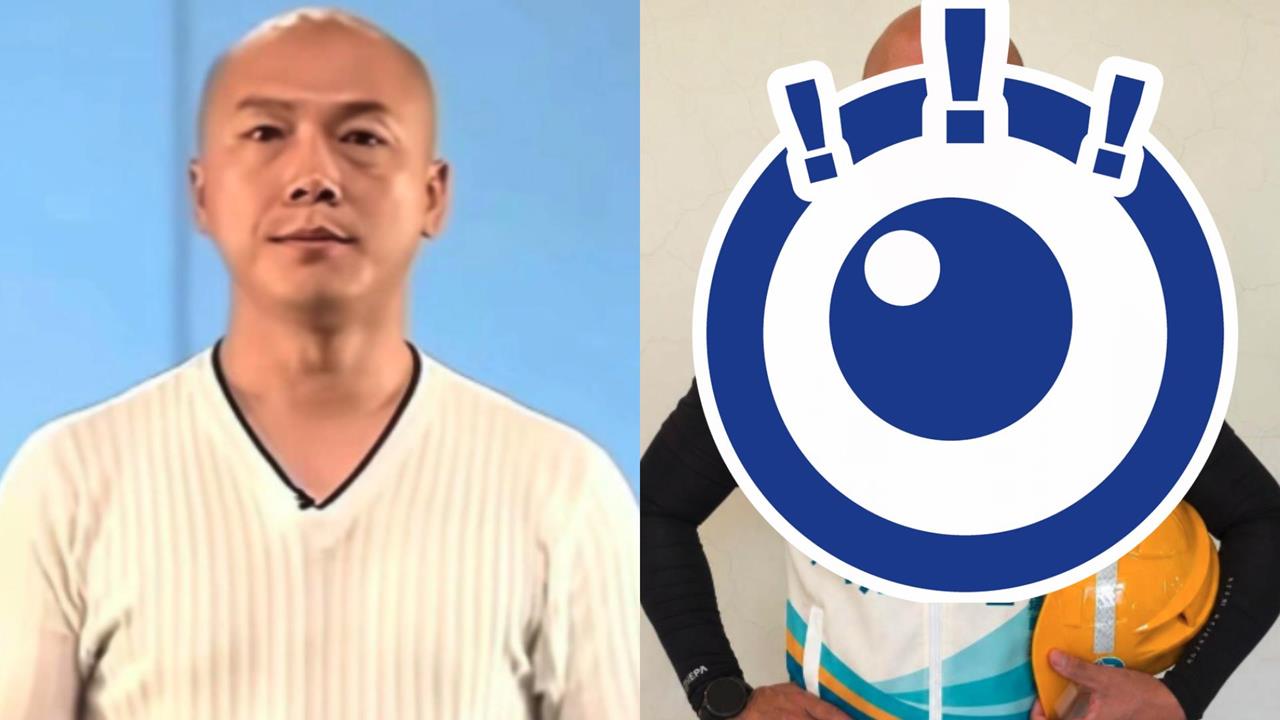 候選人「頭頂淨空」超眼熟！神撞臉「閃身步阿北」本尊回應：還是被發現了