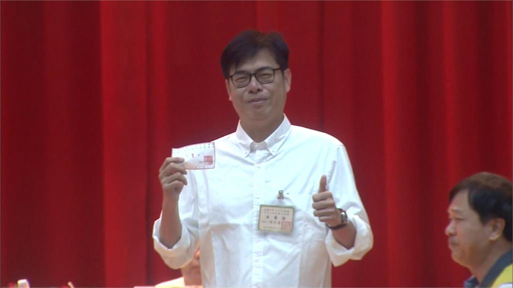 高雄市長補選抽籤出爐 陳其邁「1號」：期許做第一名市長