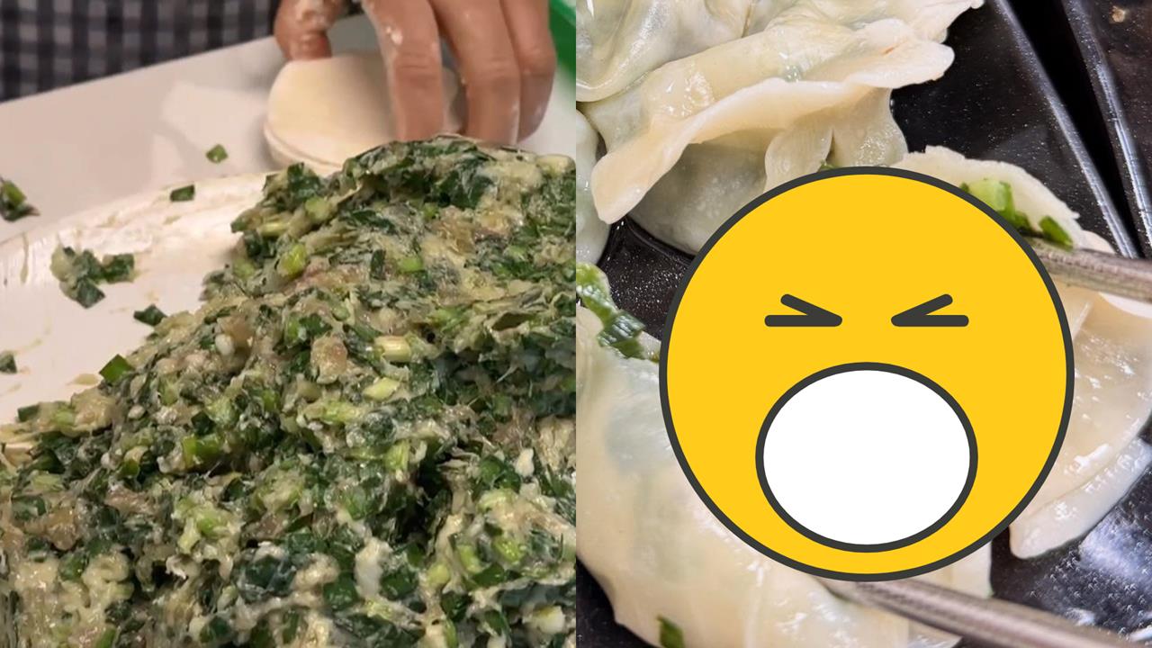 韭菜水餃1顆7元竟「0豬肉餡」被批超雷…店家神回覆網傻眼：這麼硬拗？