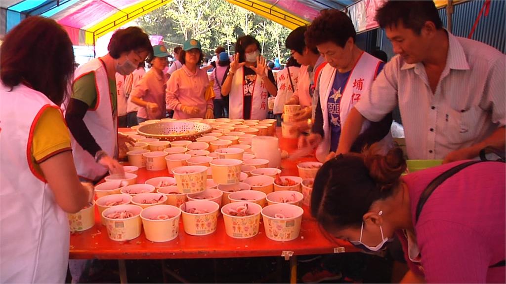 屏東東港迎王平安祭 超澎派飯湯限量千份