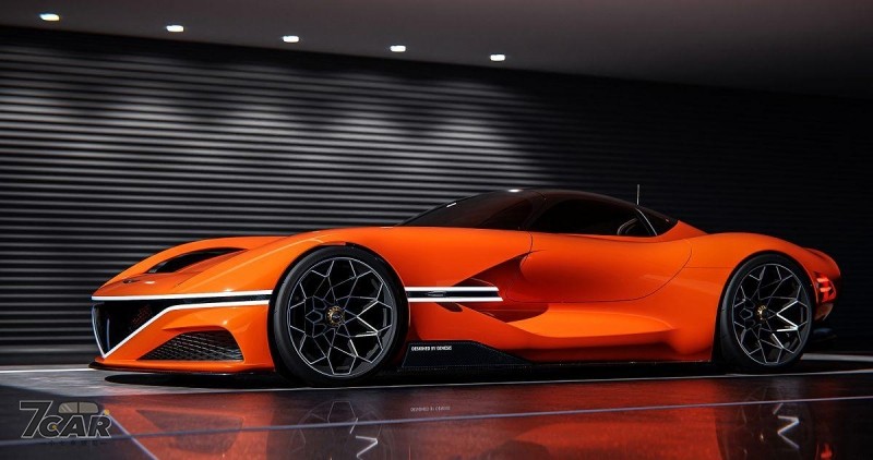 融合運動與優雅的設計概念於一身　Genesis X Gran Berlinetta Vision G
