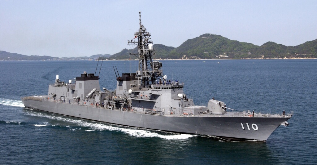 日本自衛隊船艦3度通過台海　日媒：反制共機挑釁