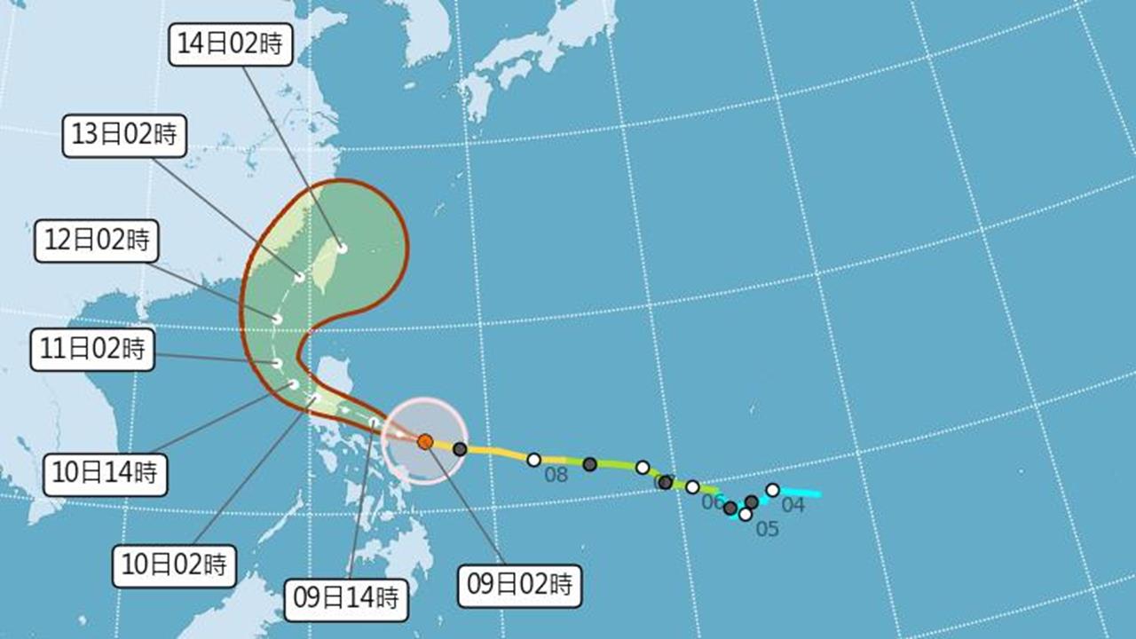 快新聞/颱風假穩了?鳳凰恐穿本島陸地 最新路徑曝光了