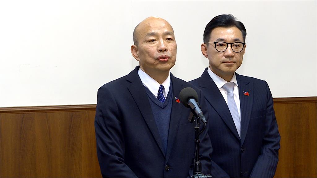 韓國瑜當面表達要求停止大罷免　賴總統以佛經回應