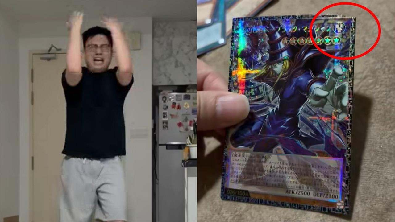 一刀「喀」掉600萬！男剪壞遊戲王「限量神卡」抱頭痛哭⋯網：一刀窮一刀富
