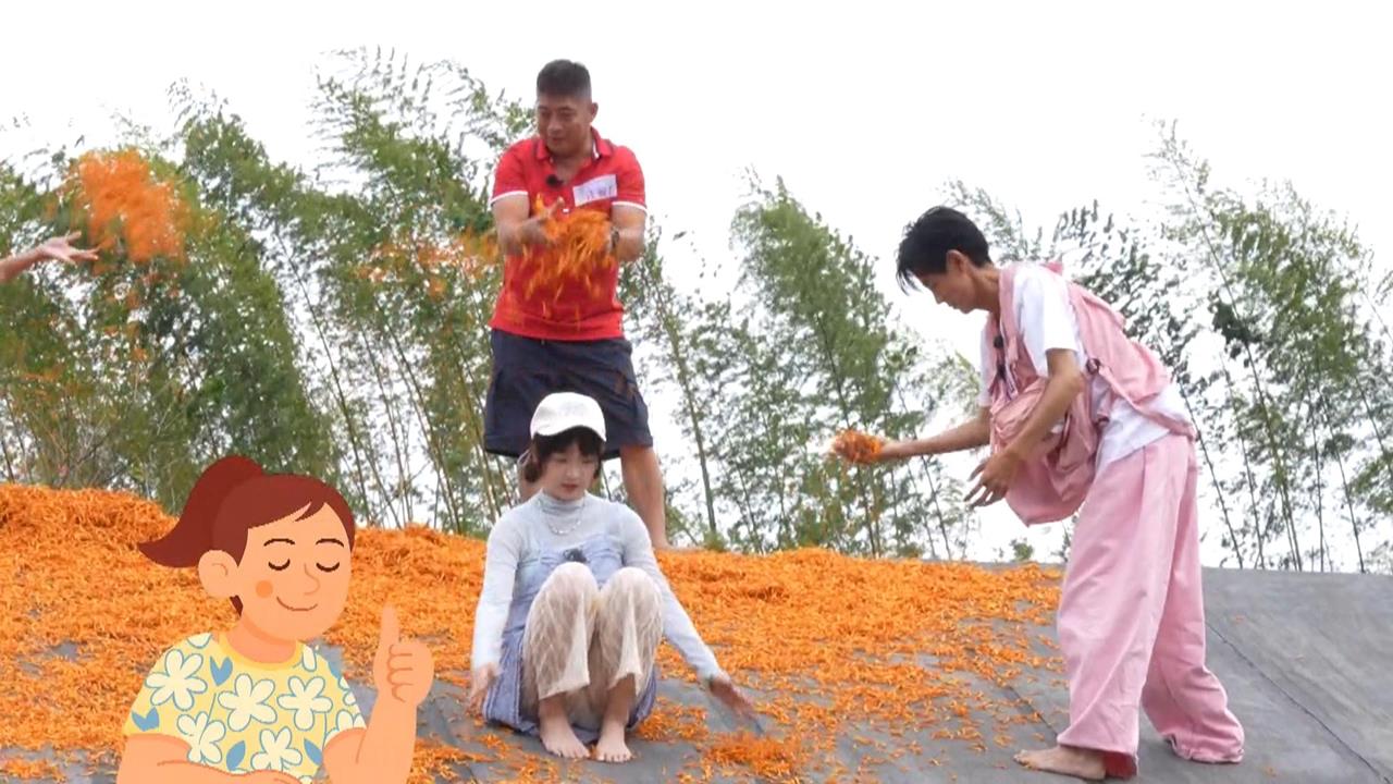 阿翔出外景前進花蓮玉里 體驗曬金針+手工製麵