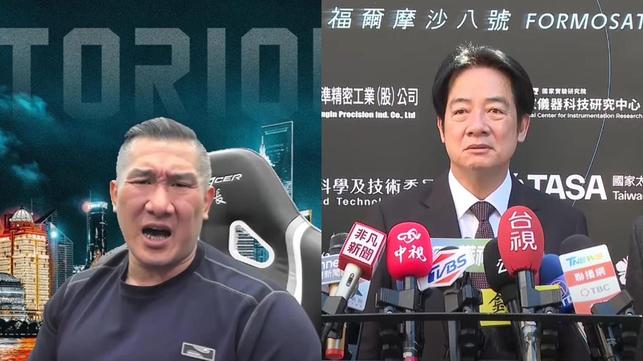 館長嗆「砍總統X頭」要被偵辦!賴清德現身高度回應「從不做2事」畫面曝光